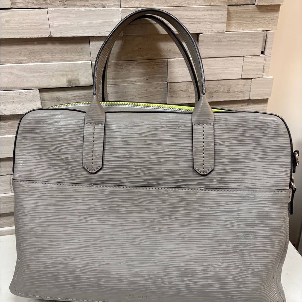 Elegant Gray Men's Bag - Picture 2 of 4